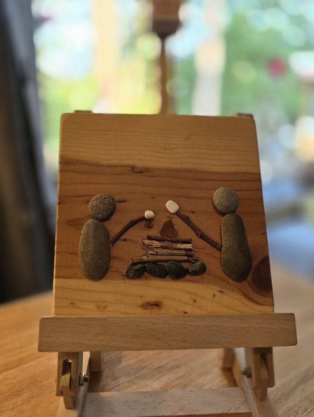 Pebble Wall Art 6x6